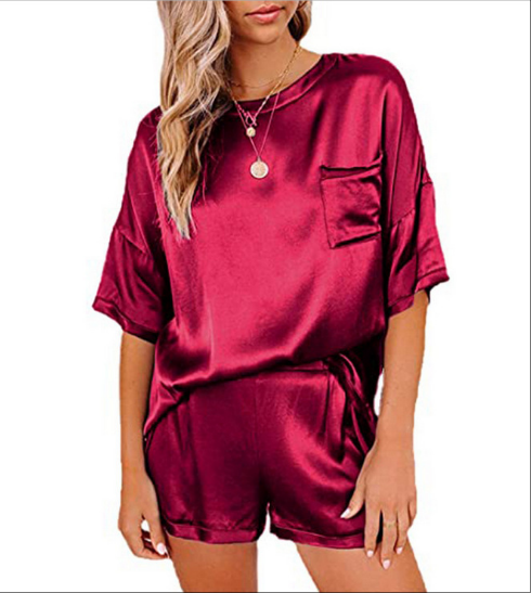 SOOYEH-NS Womens Pajamas Wine 002