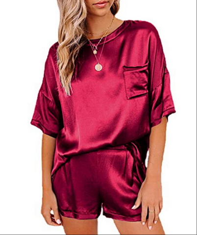 SOOYEH-NS Womens Pajamas Wine 001