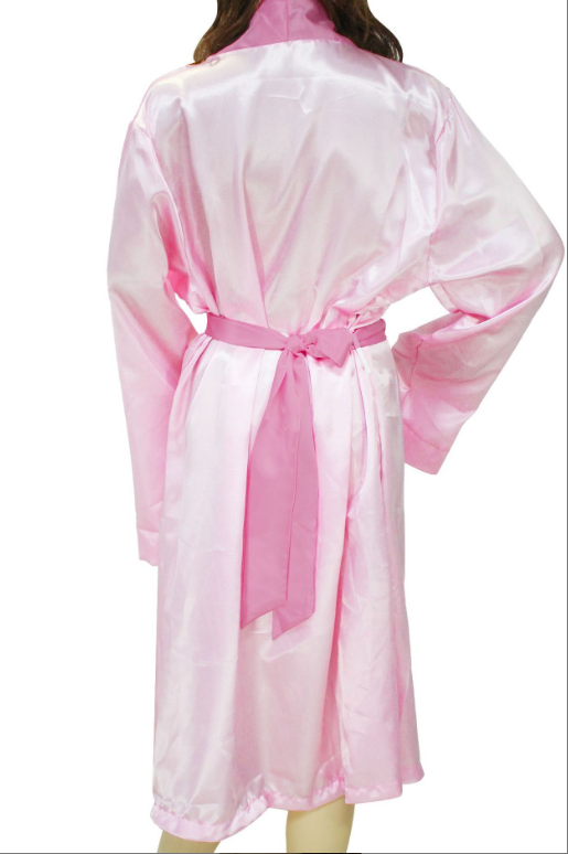 Wholesale Charmeuse Casual Belted Women‘s Robe