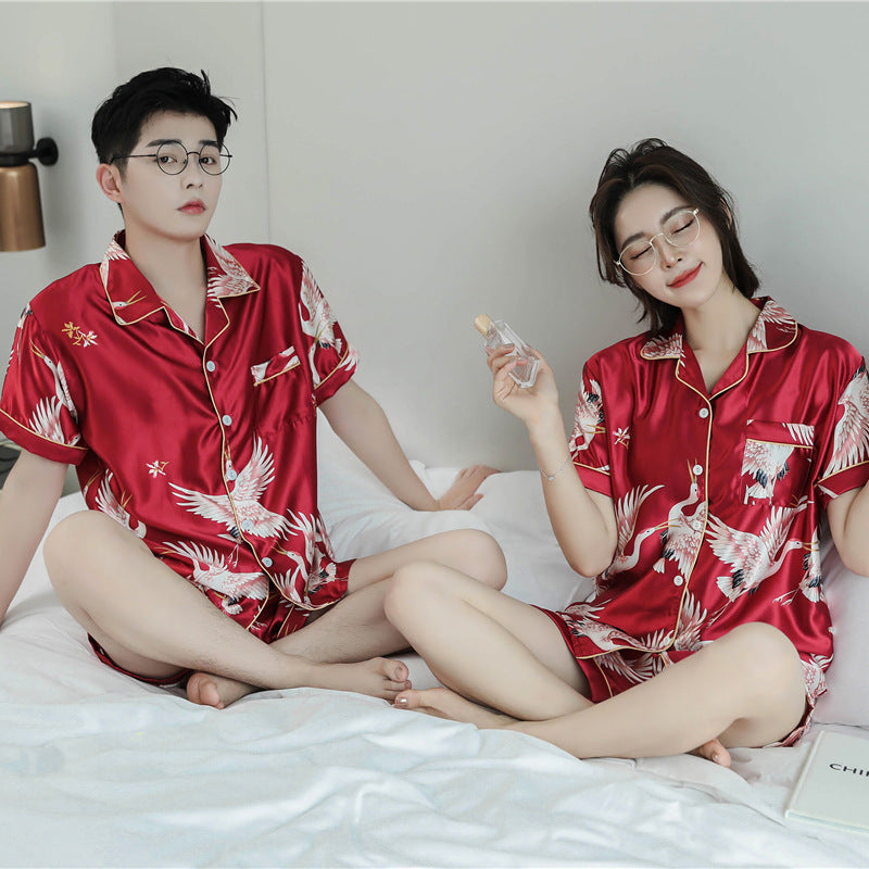 SOOYEH-NS Womens Pajamas DarkRed 007