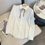SOOYEH-NS Womens Shirt White 004
