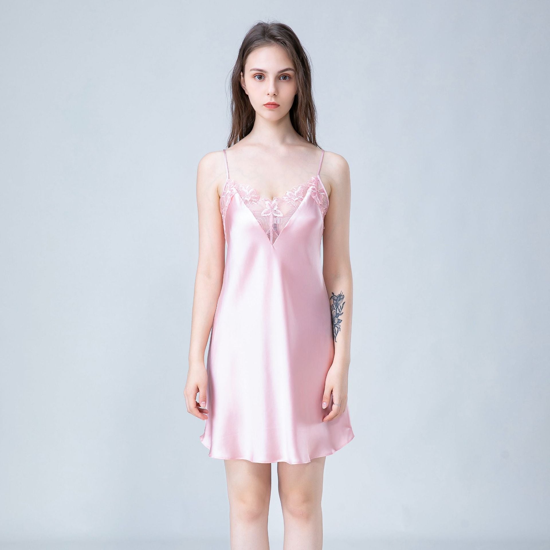 SOOYEH-NS Nightgown Pink 002