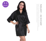 SOOYEH-NS Womens Robe Black 001