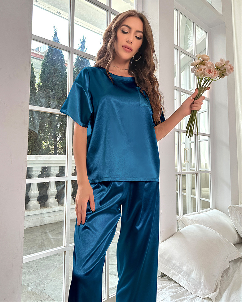 SOOYEH-NS Womens Pajamas Teal 005
