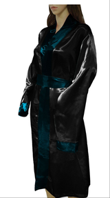 SOOYEH-NS Womens Robe Black 002