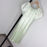 SilkSilky-NS Nightgown MintGreen 004