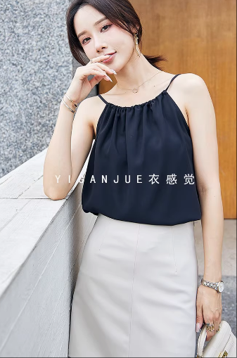 SOOYEH-NS Camisoles DarkBlue 002