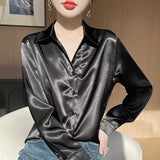 SOOYEH-NS Womens Shirt Black 001