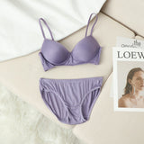 SOOYEH-NS Bra&Panty Set Purple 001
