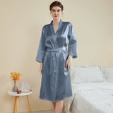 SOOYEH-NS Womens Robe GrayishBlue 002