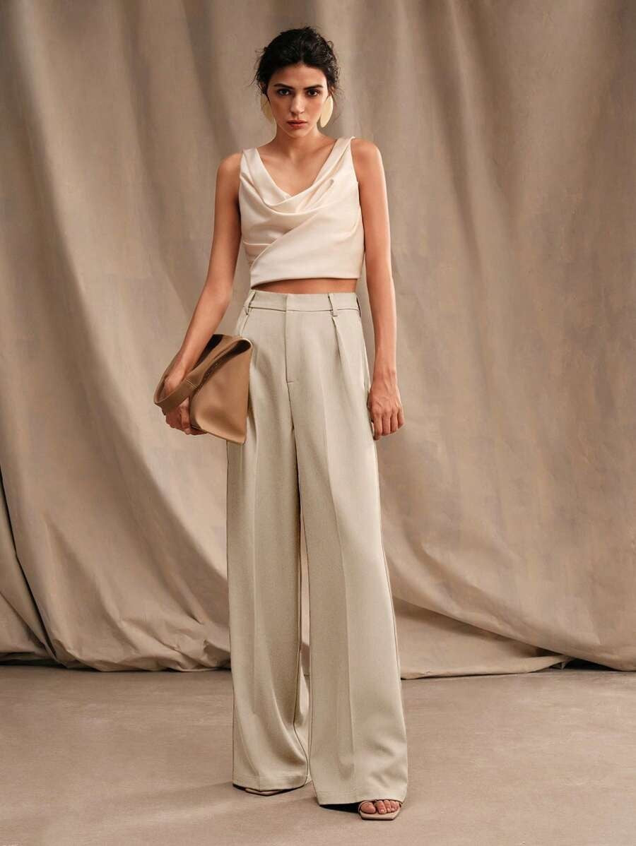 SOOYEH-NS Womens Pants White 002