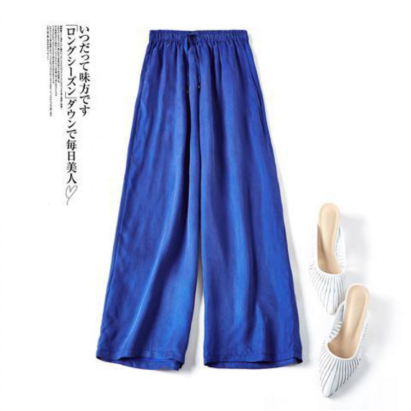 SOOYEH-NS Plus Size Womens Pants Blue 001