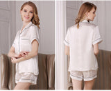 SOOYEH-NS Womens Pajamas White 002