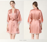 SOOYEH-NS Womens Robe Pink 001