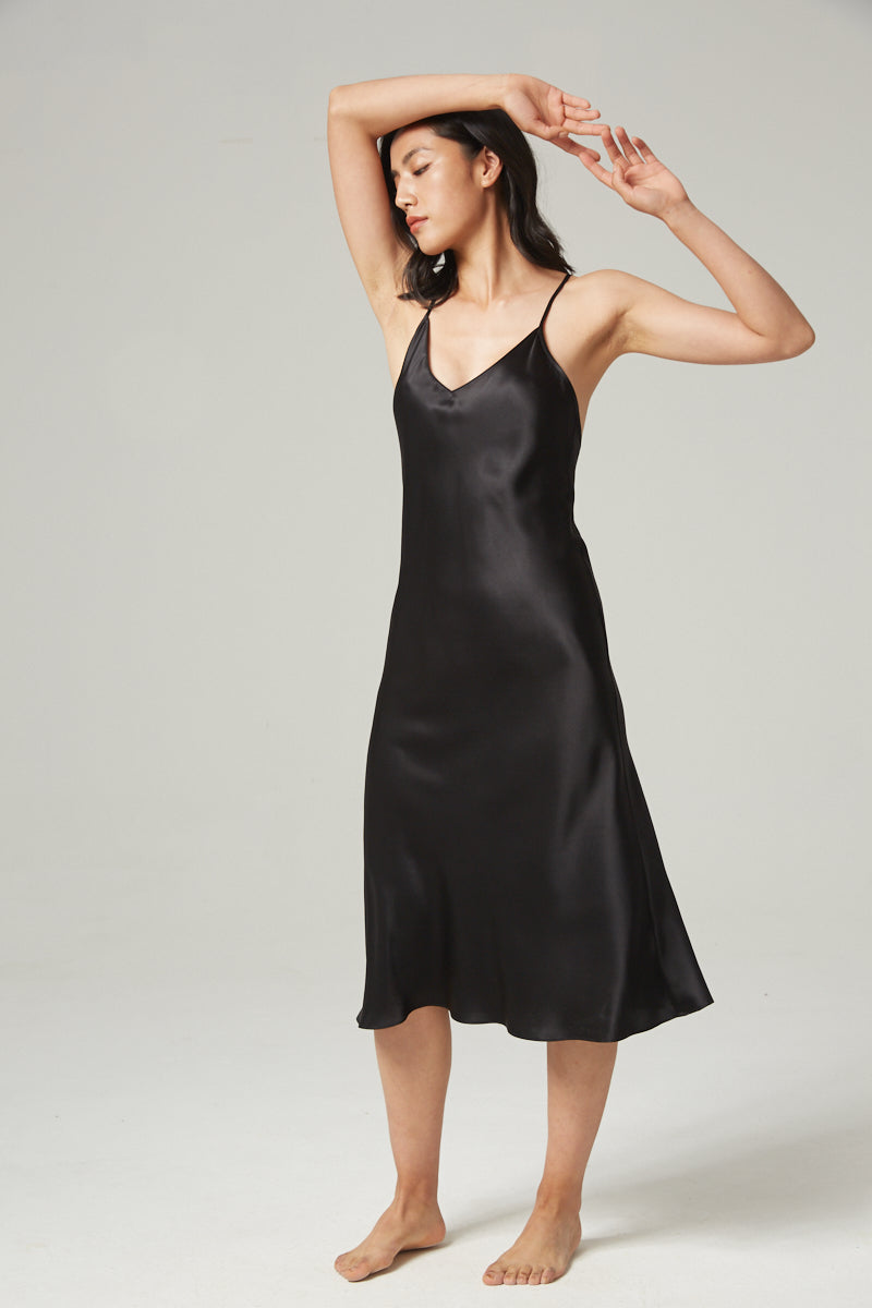 SOOYEH-NS Nightgown Black 004
