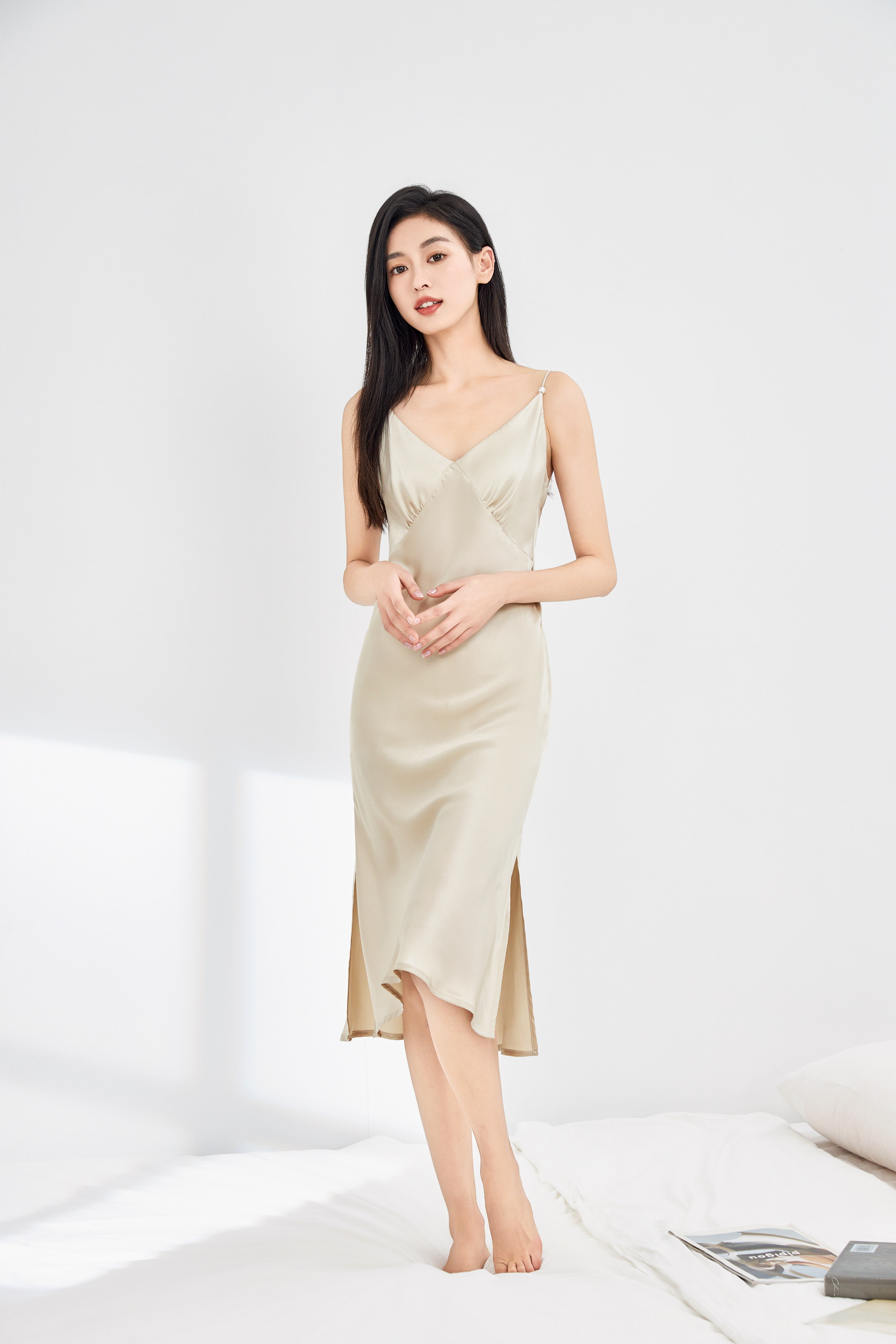 SOOYEH-NS Dress Beige 004