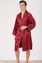 SOOYEH-NS Mens Robe DarkBlue 002