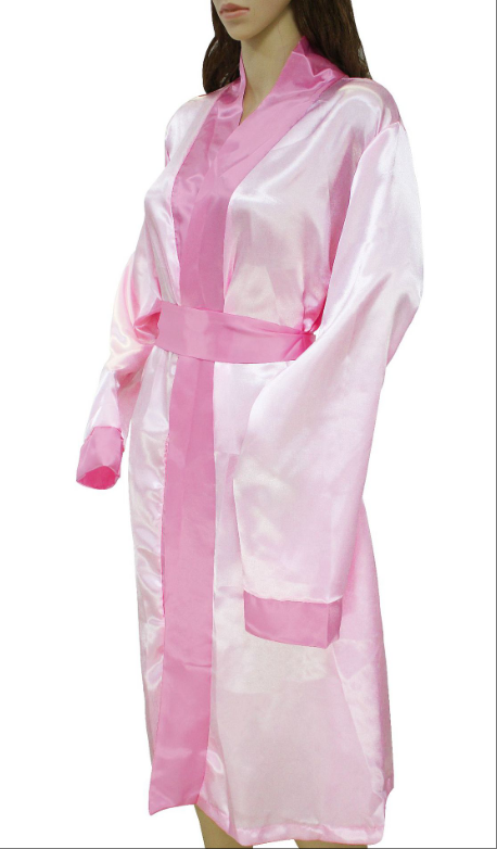 SOOYEH-NS Womens Robe LightPink 002