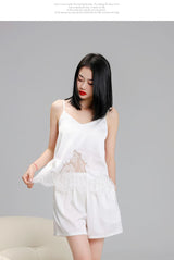 SOOYEH-NS Camisole Set Beige 002