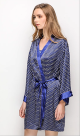 SOOYEH-NS Womens Robe Blue 012