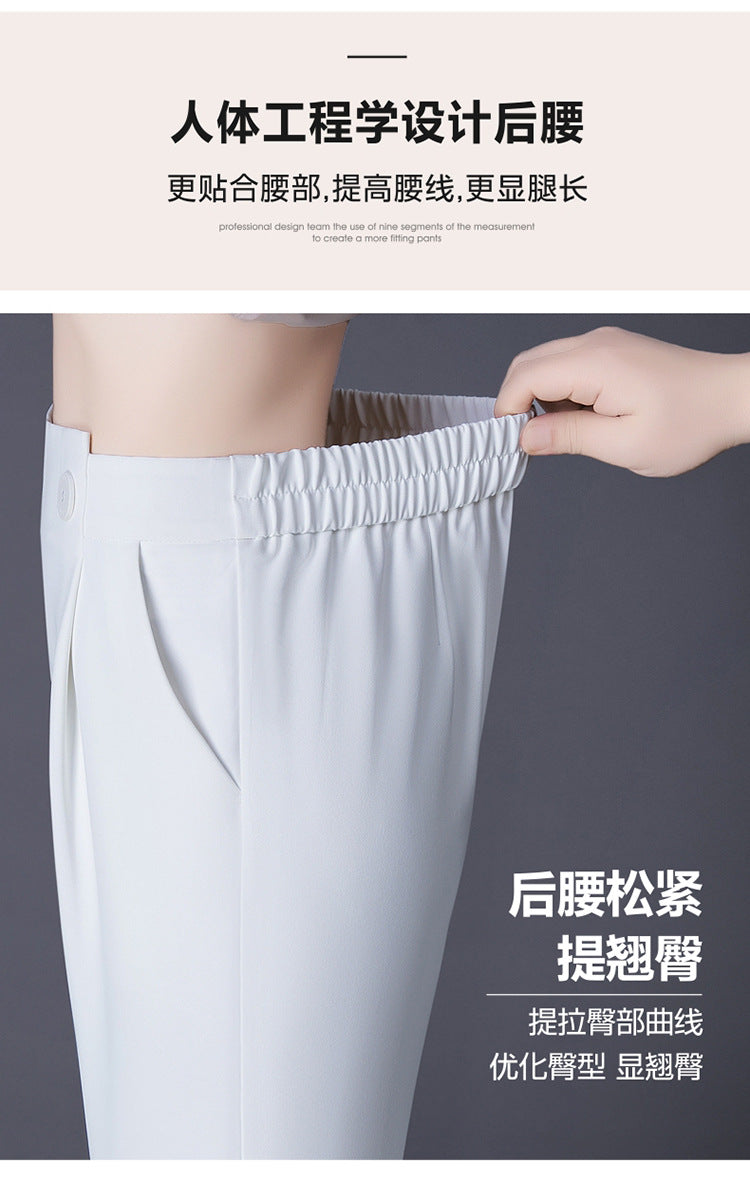 SOOYEH-NS Womens Pants White 004