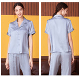 SOOYEH-NS Womens Pajamas SteelBlue 002