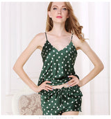 SOOYEH-NS Camisole Set Green 008