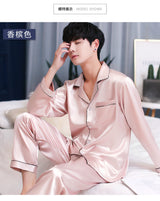 SOOYEH-NS Mens Pajamas Pink 002