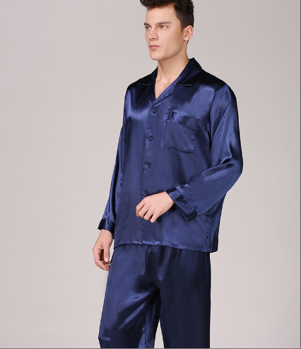 SOOYEH-NS Mens Pajamas DarkBlue 003