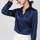 SOOYEH-NS Womens Shirt DarkBlue 001