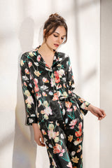 SOOYEH-NS Womens Pajamas Black 004