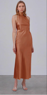SOOYEH-NS Dress Brown 001