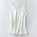SOOYEH-NS Plus Size Camisoles White 001