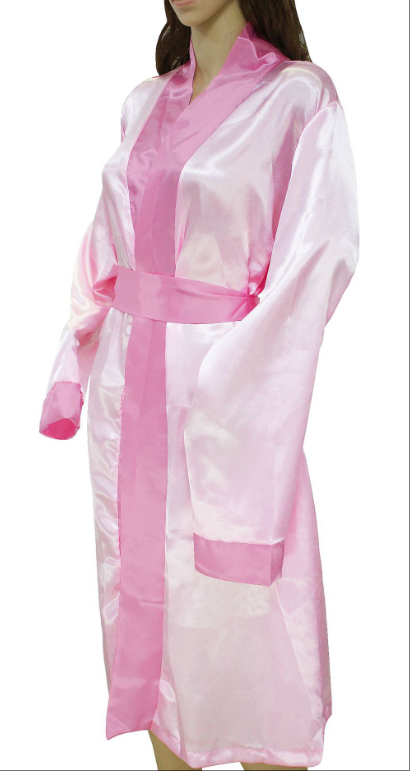 SOOYEH-NS Womens Robe LightPink 002