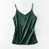 SOOYEH-NS Plus Size Camisoles DarkGreen 001