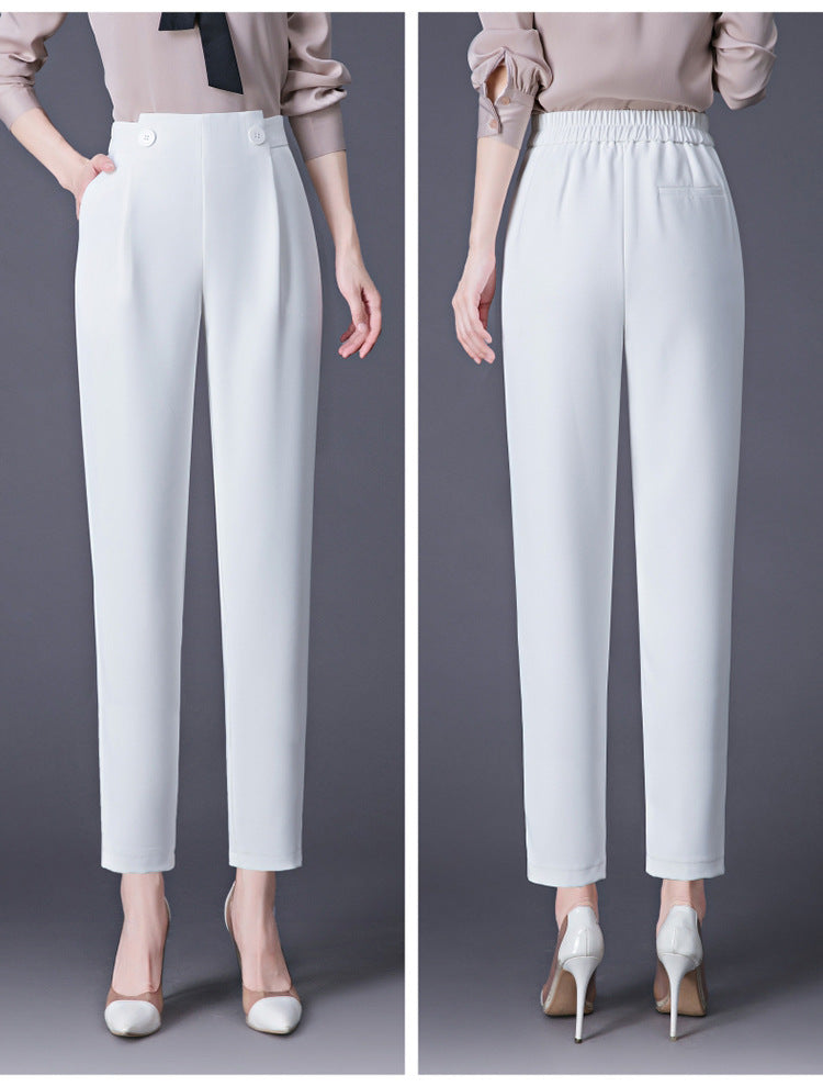 SOOYEH-NS Womens Pants White 005