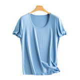 SOOYEH-NS Womens T-Shirt Blue 001