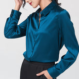 SOOYEH-NS Womens Shirt Teal 001