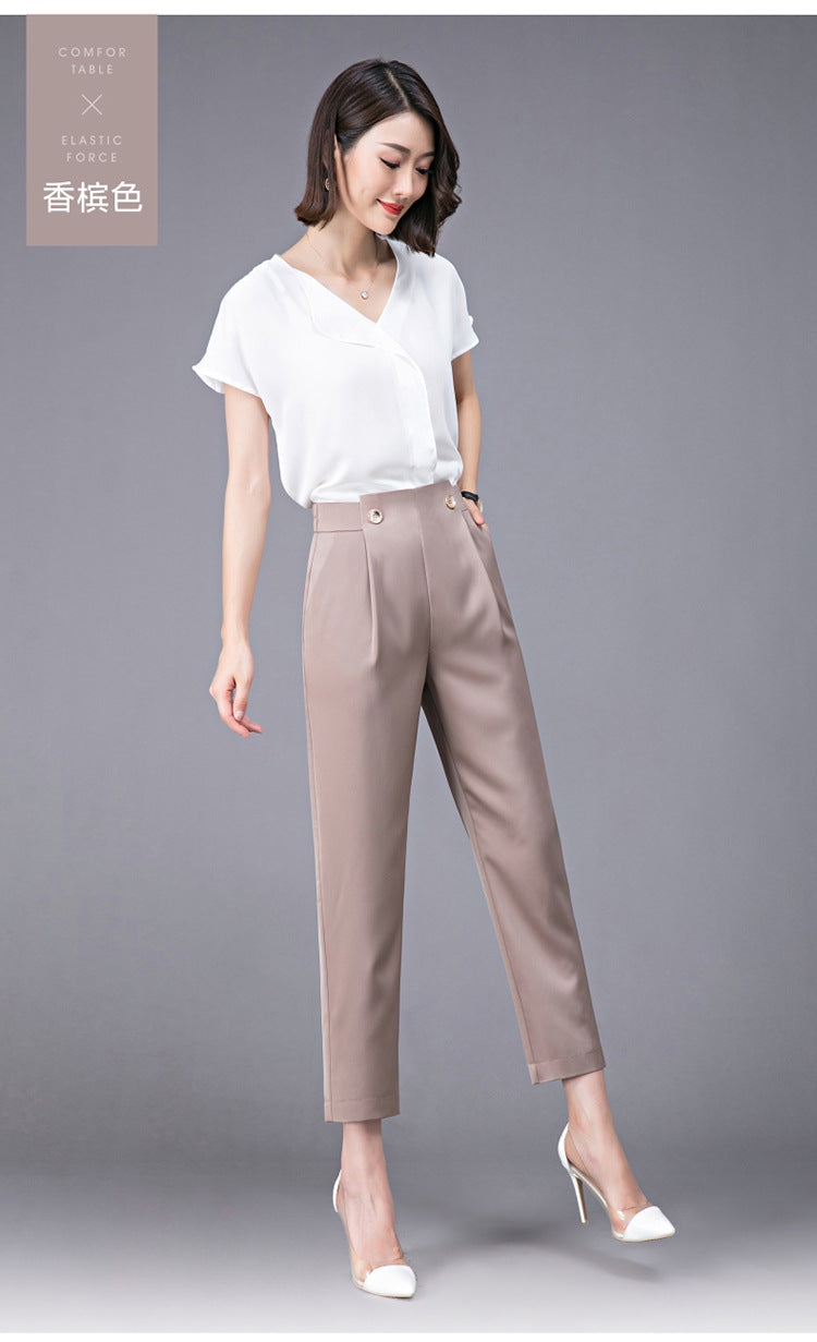 SOOYEH-NS Womens Pants Champagne 001