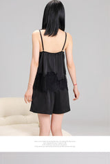 SOOYEH-NS Camisole Set Black 002