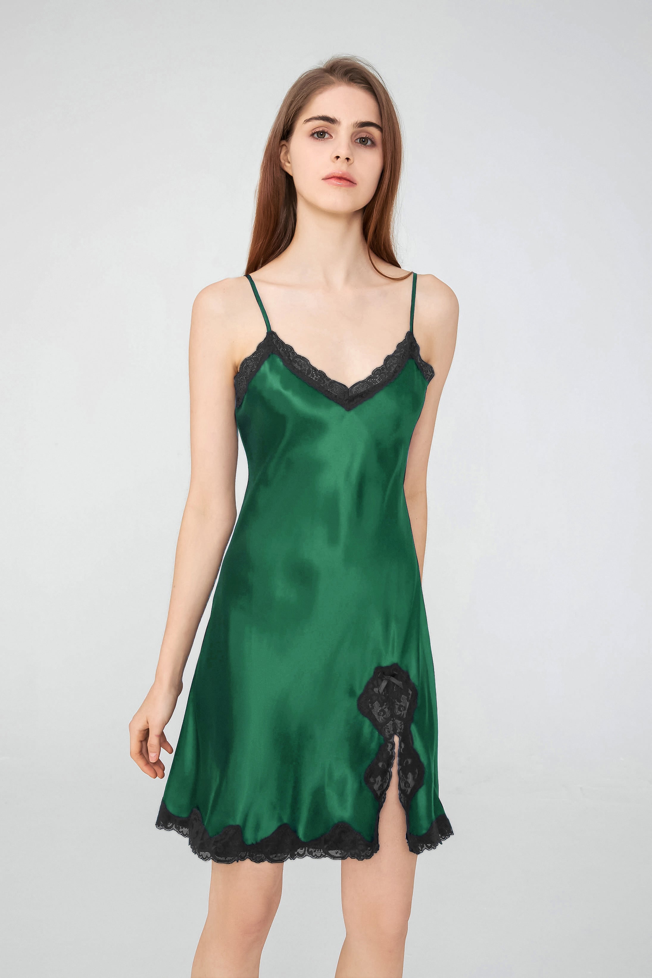 SOOYEH-NS Nightgown DarkGreen 001