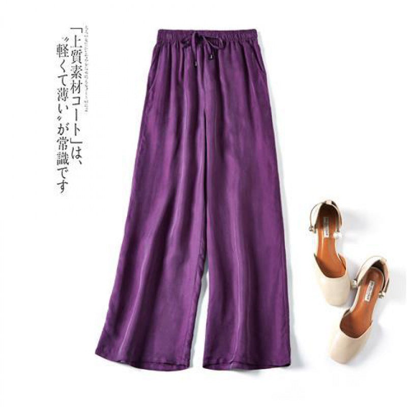 SOOYEH-NS Plus Size Womens Pants Purple 001