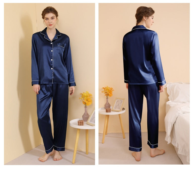 SOOYEH-NS Womens Pajamas DarkBlue 002