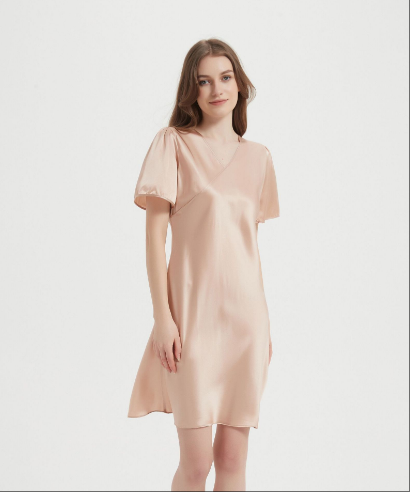 SOOYEH-NS Nightgown Champagne 003
