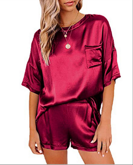 SOOYEH-NS Womens Pajamas Wine 001