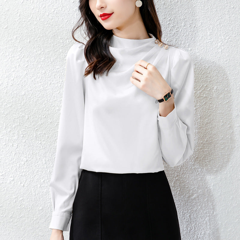 SOOYEH-NS Womens Shirt White 002