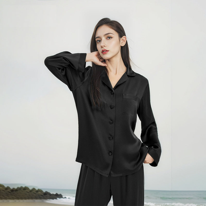 SOOYEH-NS Womens Pajamas Black 001