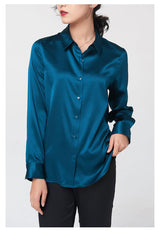 SOOYEH-NS Womens Shirt Teal 002