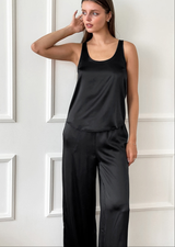 SOOYEH-NS Camisole Set Black 002