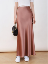 SOOYEH-NS Skirt Brown 001